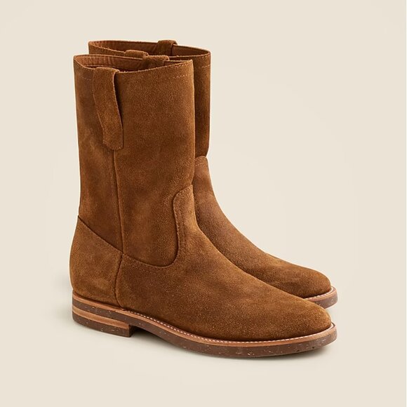 IN SEARCH OF - Hambleton X J.Crew Roper boots in roughout suede - Picture 1 of 1